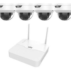 UNV KIT/NVR301-04LS3-W/ 4*322LB-ABF28WK-G 4 KANAL KABLOSUZ NVR VE 4 ADET DOME KAMERA SETİ